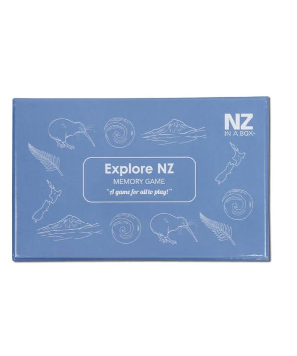 Alternative view of Explore NZ Memory Game